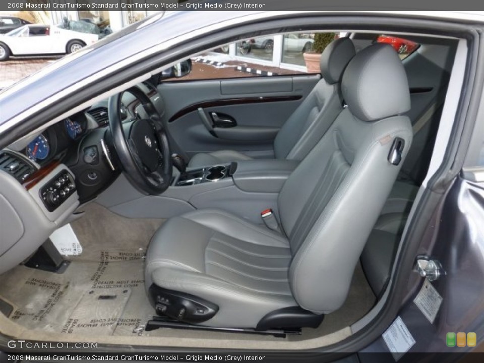 Grigio Medio (Grey) Interior Front Seat for the 2008 Maserati GranTurismo  #77054608