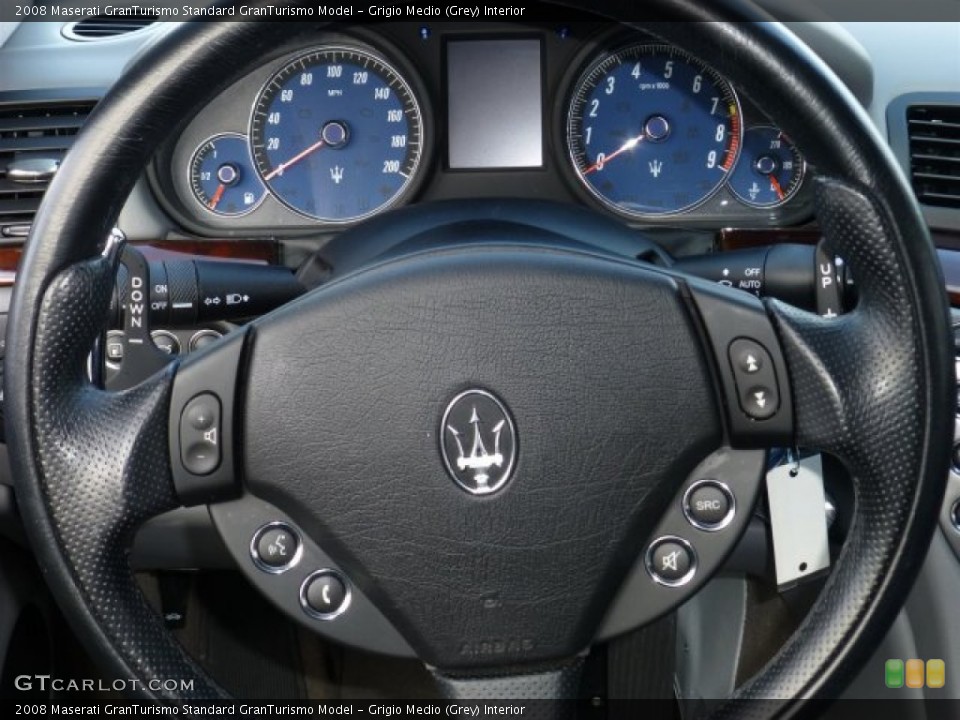 Grigio Medio (Grey) Interior Steering Wheel for the 2008 Maserati GranTurismo  #77054734