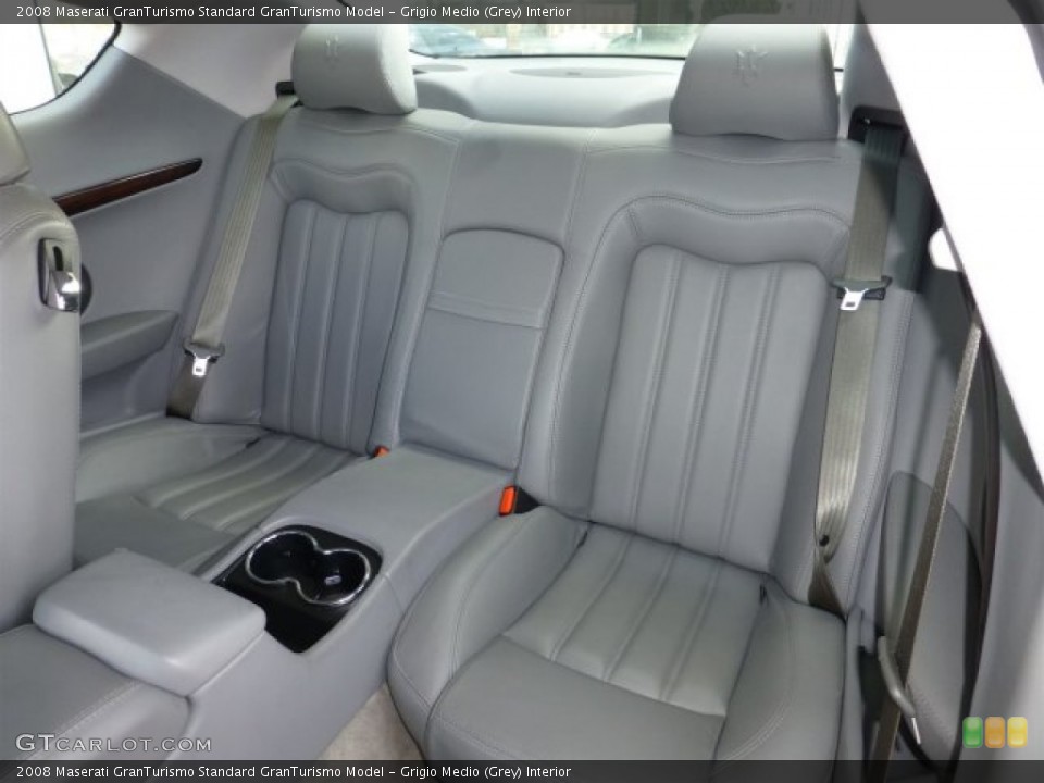 Grigio Medio (Grey) Interior Rear Seat for the 2008 Maserati GranTurismo  #77054839