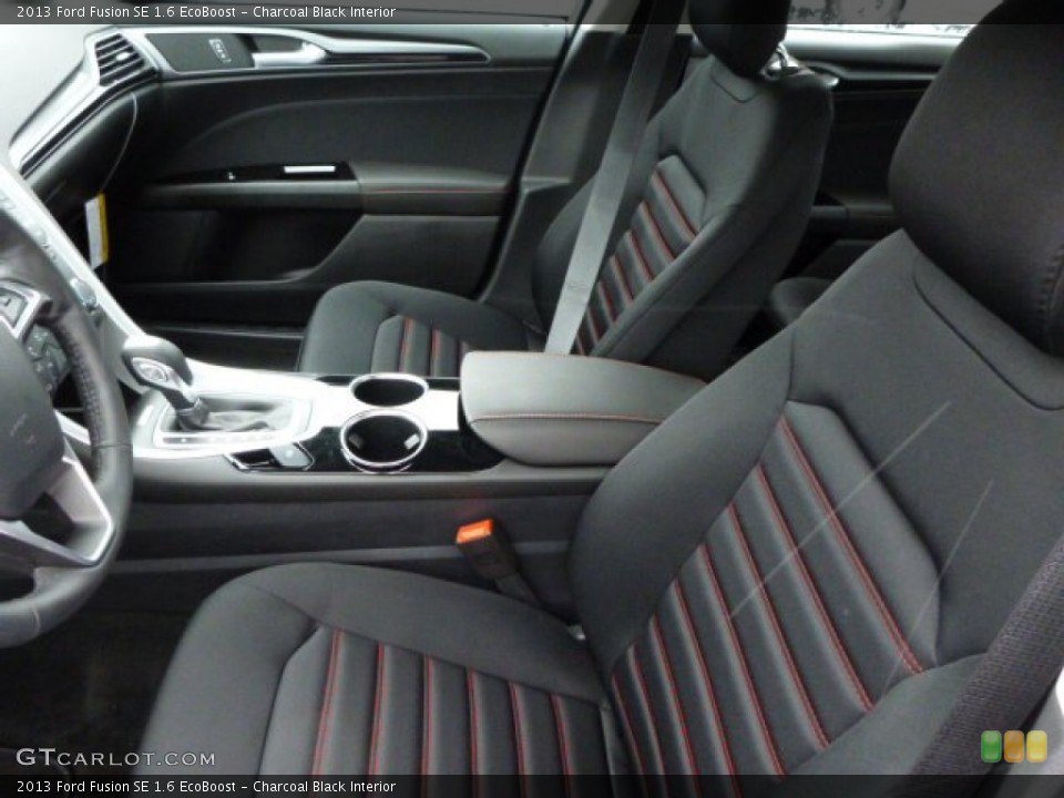Charcoal Black Interior Photo for the 2013 Ford Fusion SE 1.6 EcoBoost #77056692