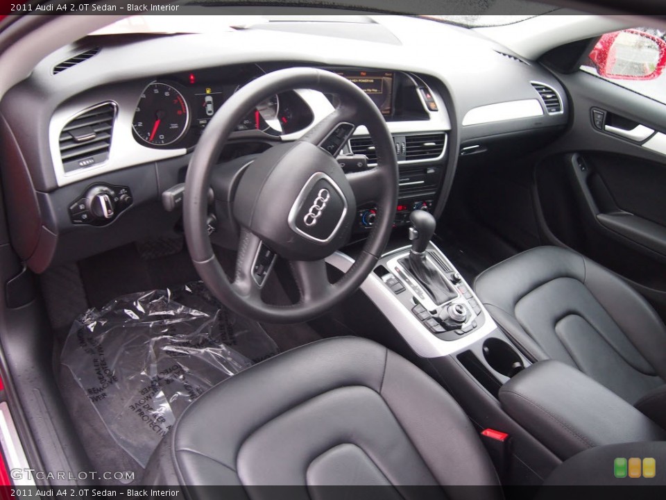 Black Interior Prime Interior for the 2011 Audi A4 2.0T Sedan #77057532