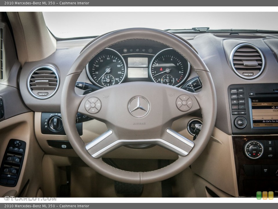 Cashmere Interior Steering Wheel for the 2010 Mercedes-Benz ML 350 #77058276