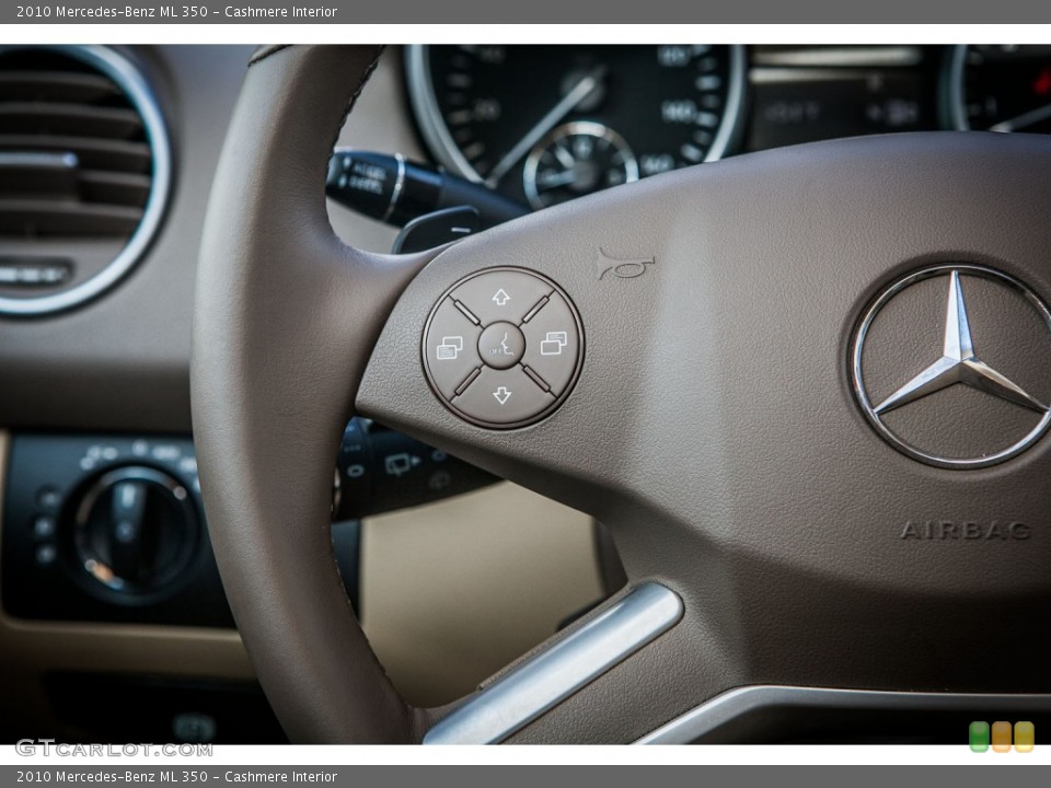 Cashmere Interior Controls for the 2010 Mercedes-Benz ML 350 #77058346