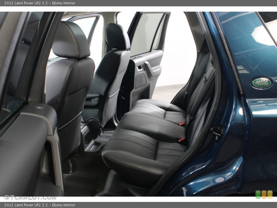 Ebony Interior Rear Seat for the 2012 Land Rover LR2 3.2 #77058676