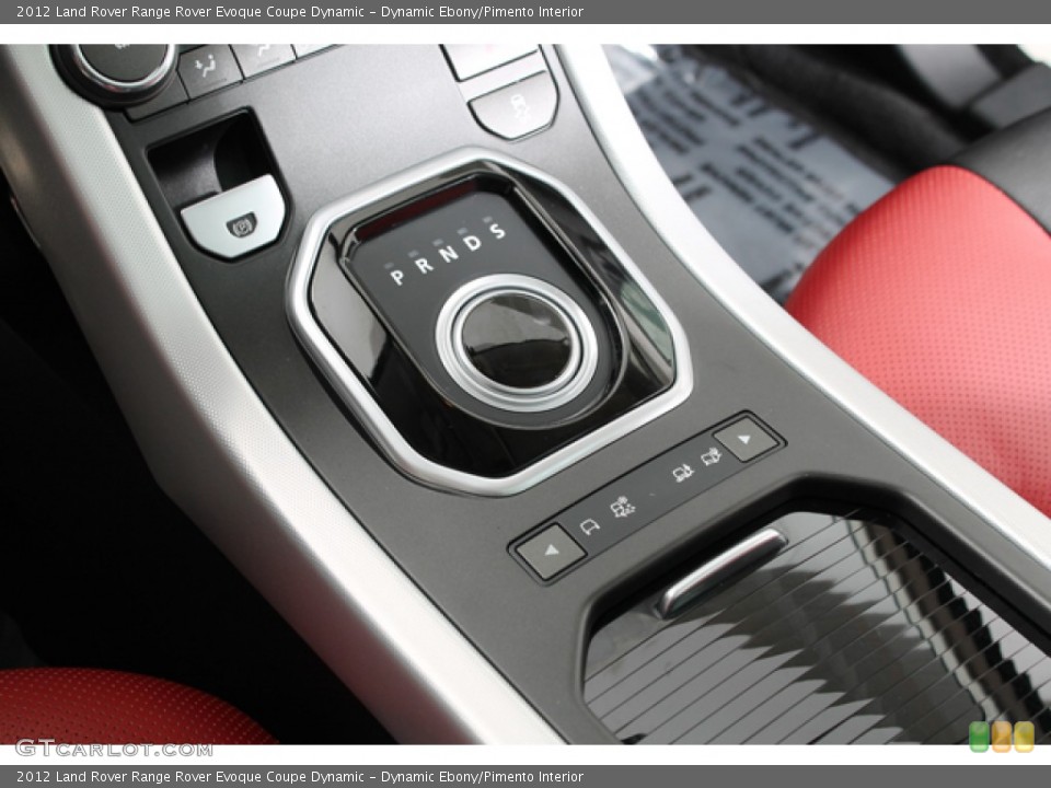 Dynamic Ebony/Pimento Interior Transmission for the 2012 Land Rover Range Rover Evoque Coupe Dynamic #77059245