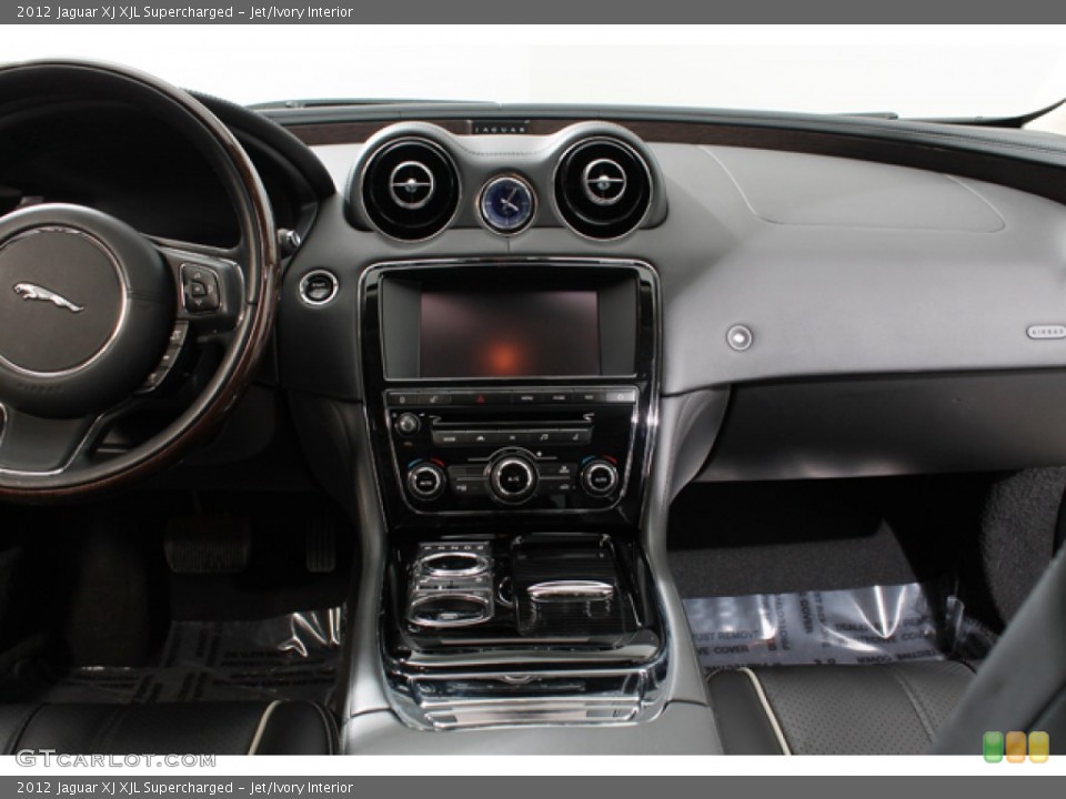 Jet/Ivory Interior Dashboard for the 2012 Jaguar XJ XJL Supercharged #77063512