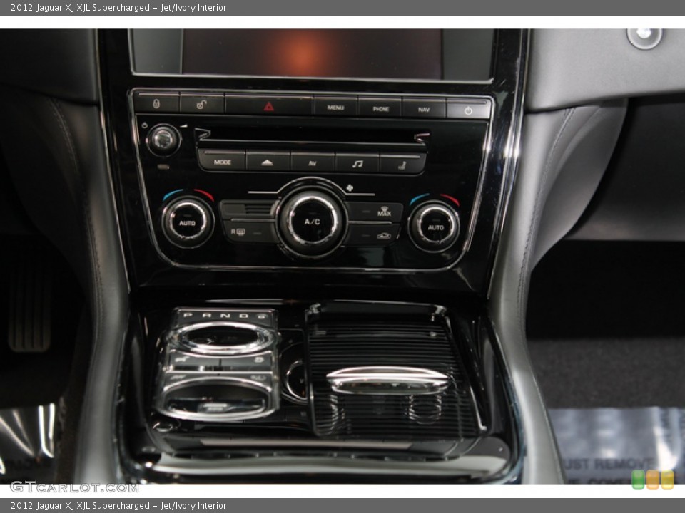 Jet/Ivory Interior Controls for the 2012 Jaguar XJ XJL Supercharged #77063554