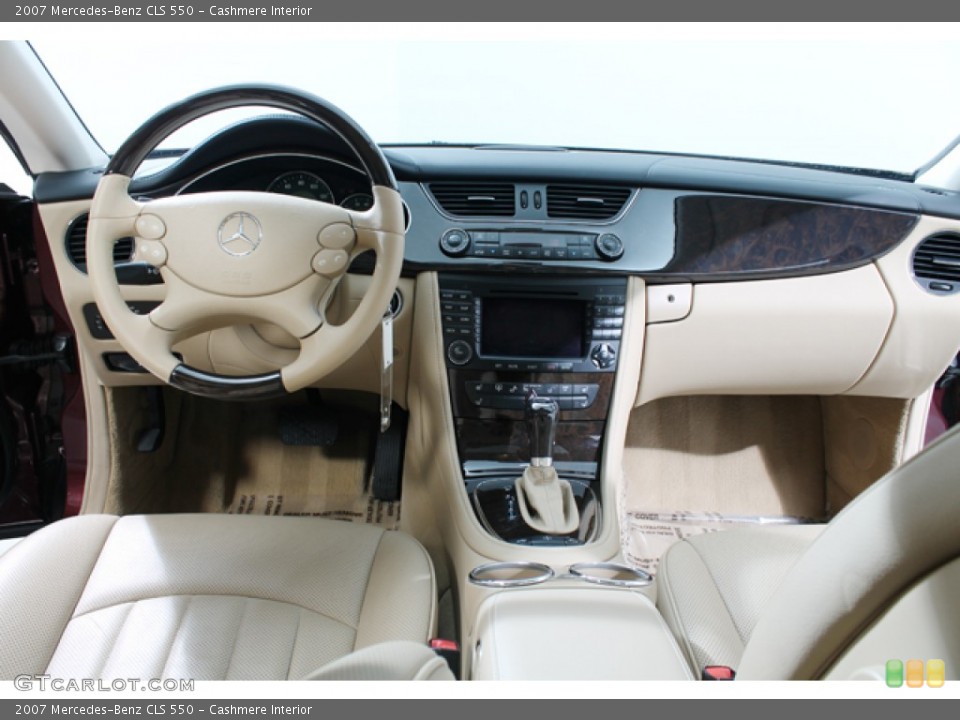 Cashmere Interior Dashboard for the 2007 Mercedes-Benz CLS 550 #77064539