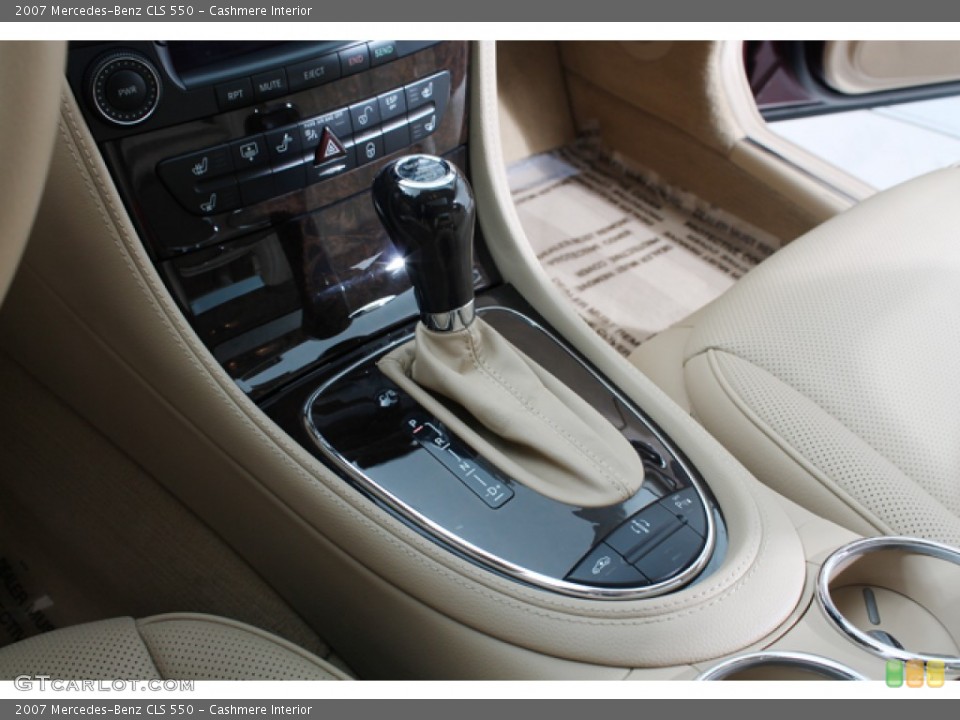 Cashmere Interior Transmission for the 2007 Mercedes-Benz CLS 550 #77064651