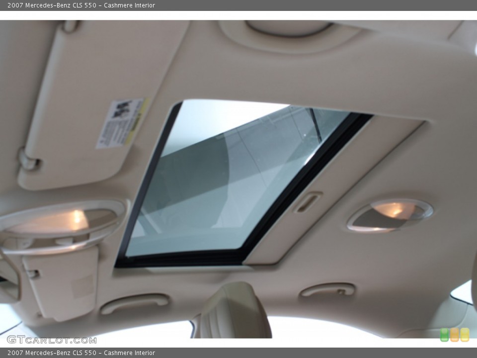 Cashmere Interior Sunroof for the 2007 Mercedes-Benz CLS 550 #77064811