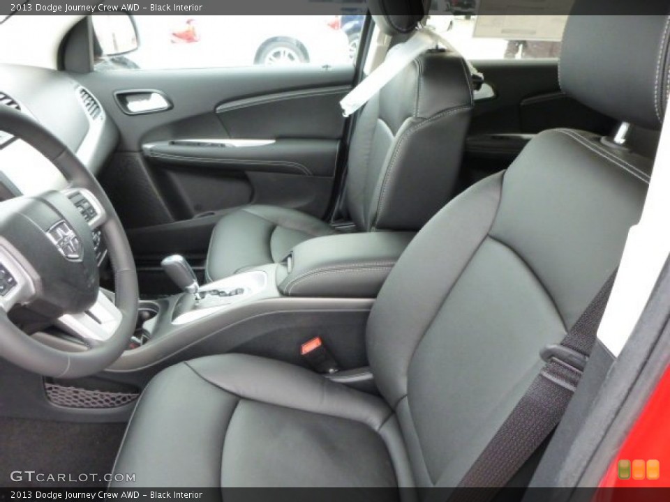 Black Interior Photo for the 2013 Dodge Journey Crew AWD #77065146