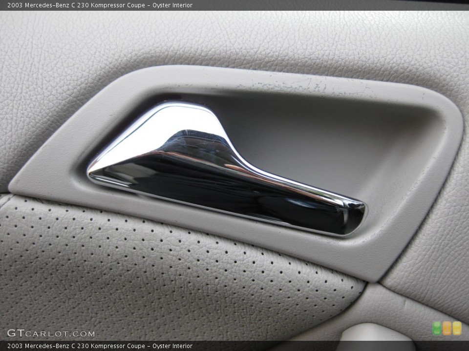 Oyster Interior Controls for the 2003 Mercedes-Benz C 230 Kompressor Coupe #77065441