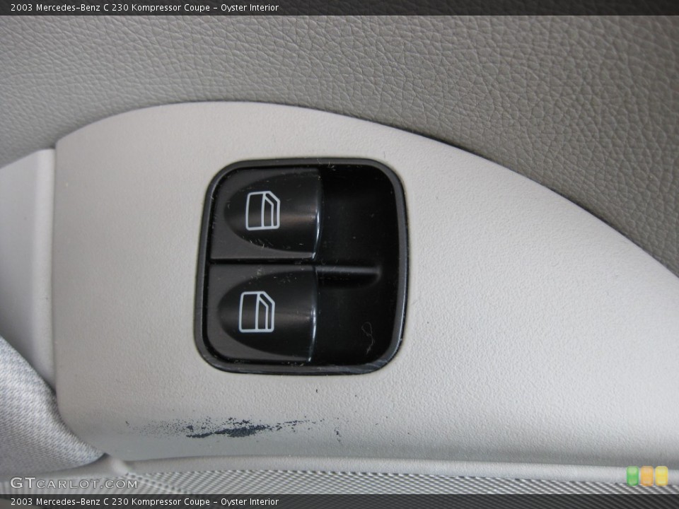 Oyster Interior Controls for the 2003 Mercedes-Benz C 230 Kompressor Coupe #77065486