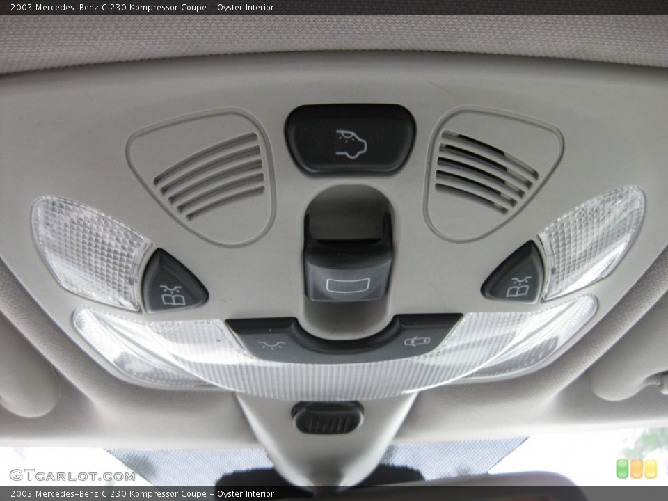 Oyster Interior Controls for the 2003 Mercedes-Benz C 230 Kompressor Coupe #77065933