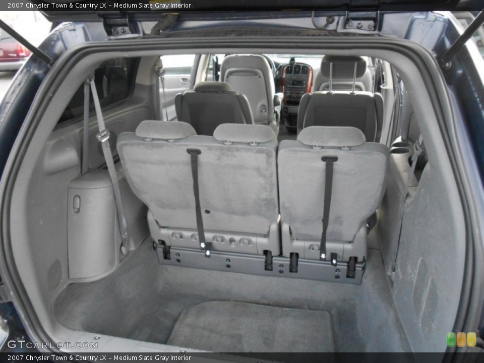 Medium Slate Gray Interior Trunk for the 2007 Chrysler Town & Country LX #77071611