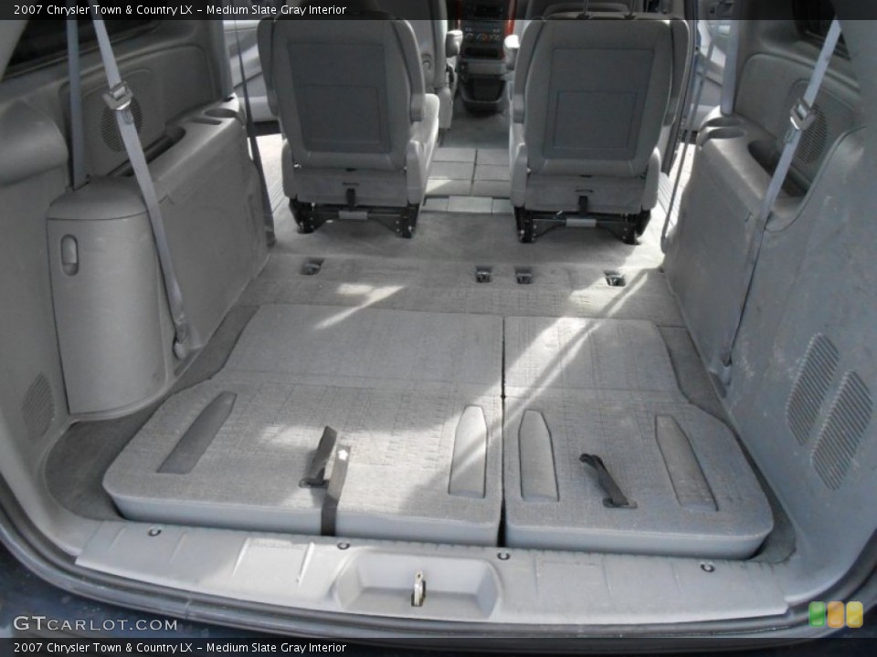 Medium Slate Gray Interior Trunk for the 2007 Chrysler Town & Country LX #77071621
