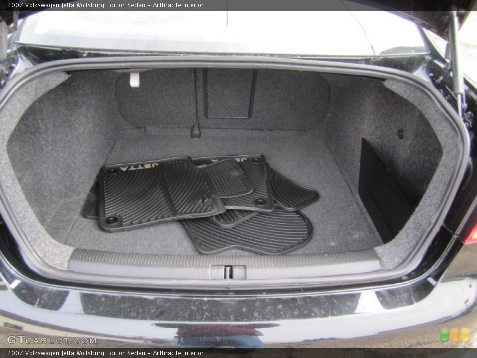 Anthracite Interior Trunk for the 2007 Volkswagen Jetta Wolfsburg Edition Sedan #77072556