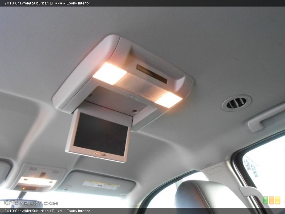 Ebony Interior Entertainment System for the 2010 Chevrolet Suburban LT 4x4 #77072730