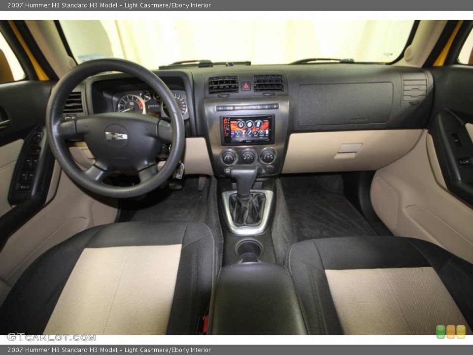 Light Cashmere/Ebony Interior Dashboard for the 2007 Hummer H3  #77073003