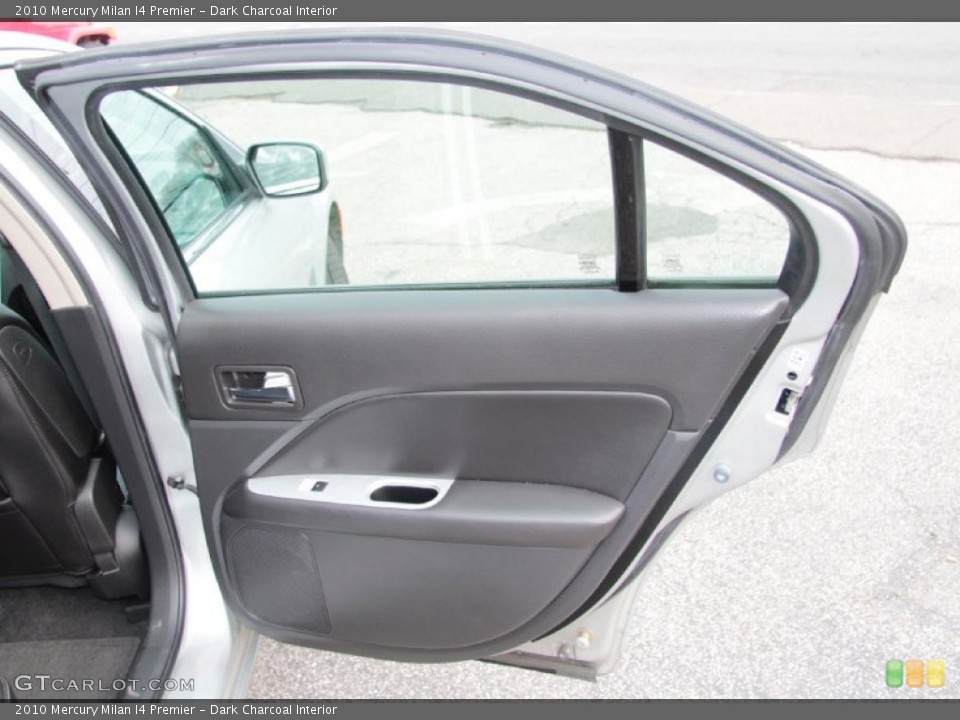 Dark Charcoal Interior Door Panel for the 2010 Mercury Milan I4 Premier #77073099