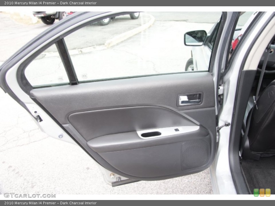 Dark Charcoal Interior Door Panel for the 2010 Mercury Milan I4 Premier #77073132