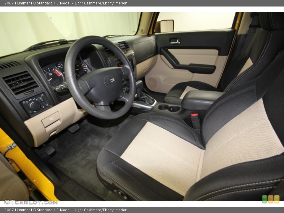 Light Cashmere/Ebony Interior Photo for the 2007 Hummer H3  #77073155