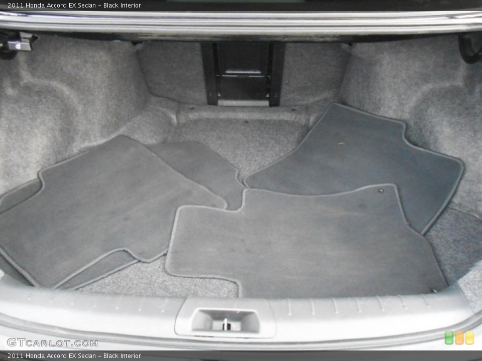 Black Interior Trunk for the 2011 Honda Accord EX Sedan #77073333