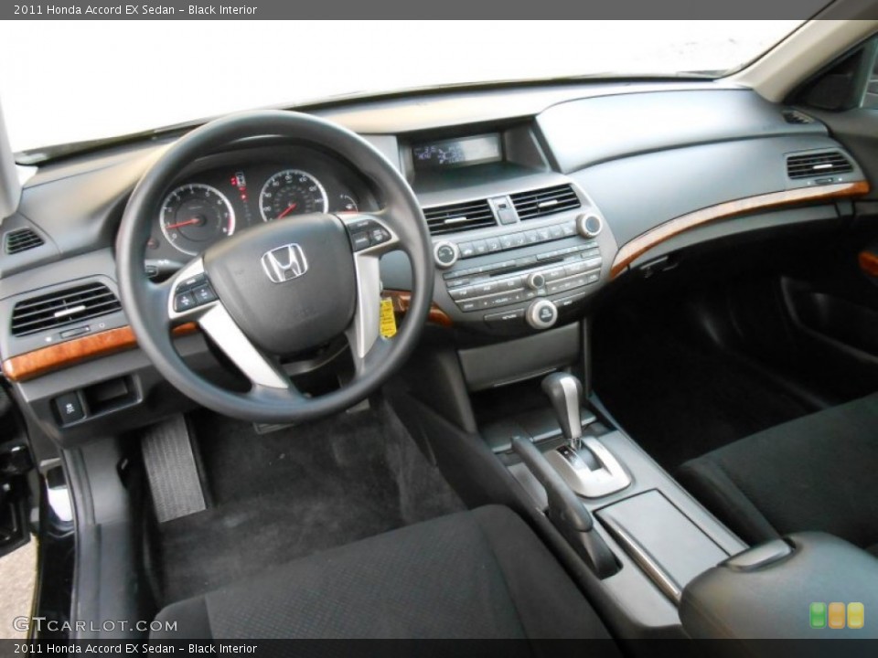 Black Interior Photo for the 2011 Honda Accord EX Sedan #77073354