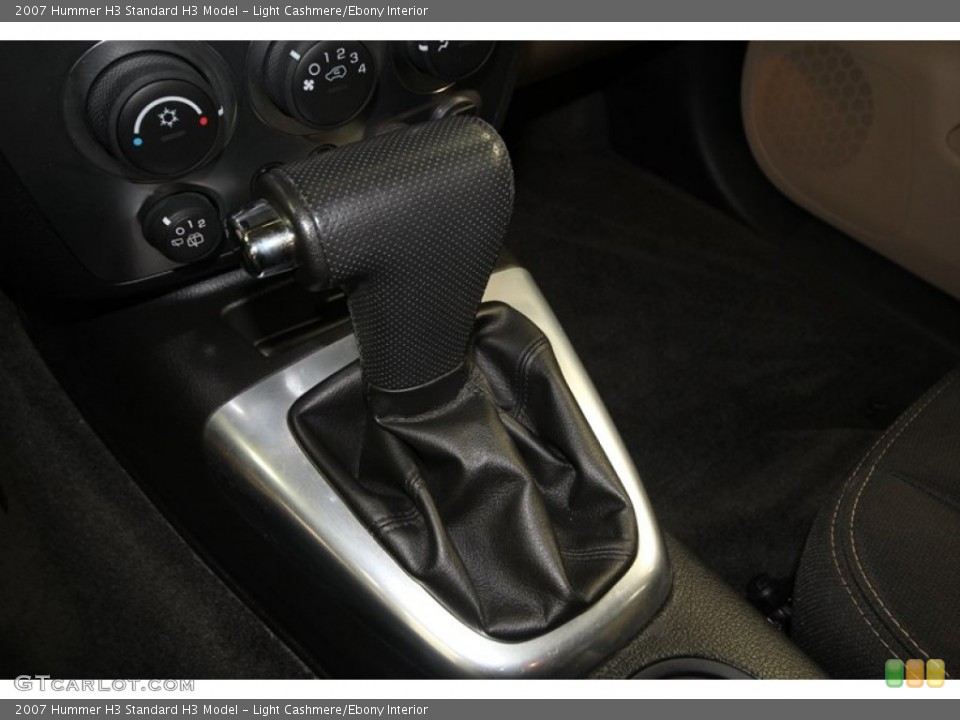 Light Cashmere/Ebony Interior Transmission for the 2007 Hummer H3  #77073363