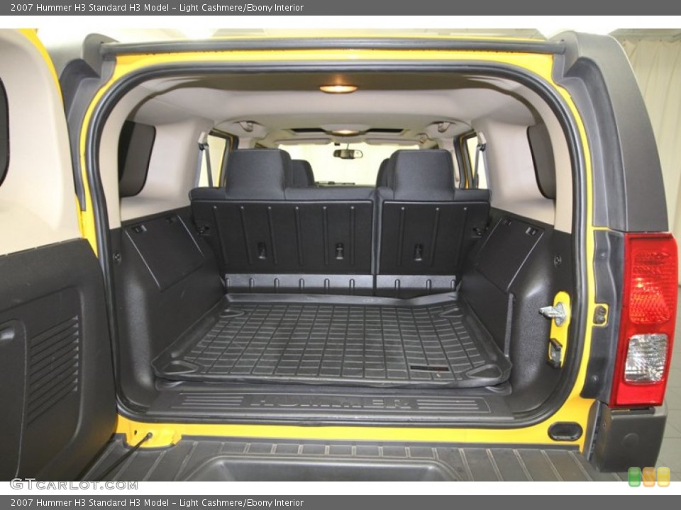 Light Cashmere/Ebony Interior Trunk for the 2007 Hummer H3  #77073494