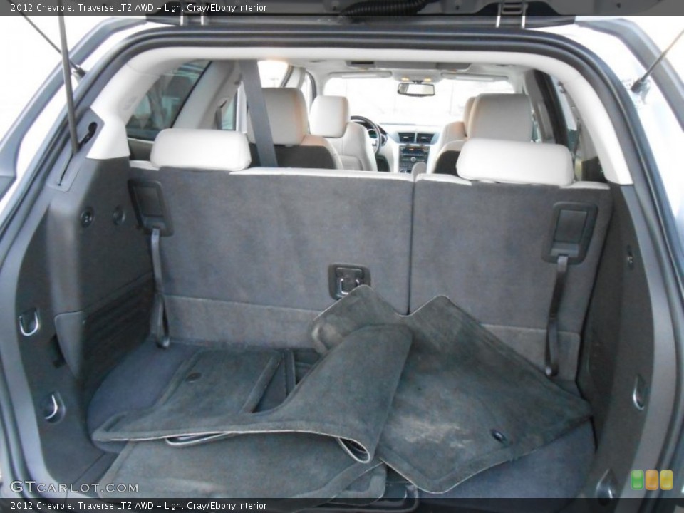 Light Gray/Ebony Interior Trunk for the 2012 Chevrolet Traverse LTZ AWD #77073927