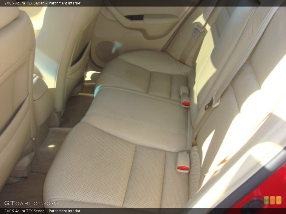 Parchment Interior Rear Seat for the 2006 Acura TSX Sedan #77074143