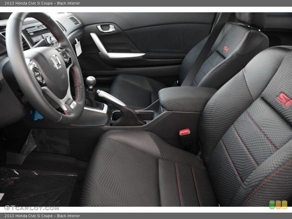 Black Interior Photo for the 2013 Honda Civic Si Coupe #77074371
