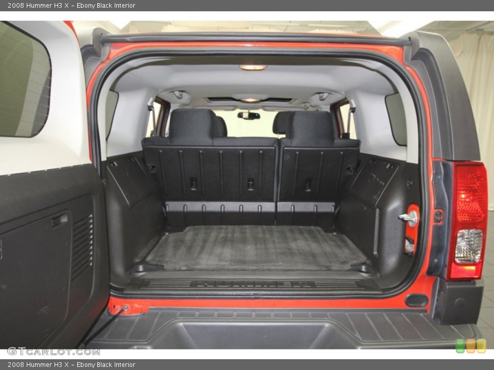 Ebony Black Interior Trunk for the 2008 Hummer H3 X #77075808