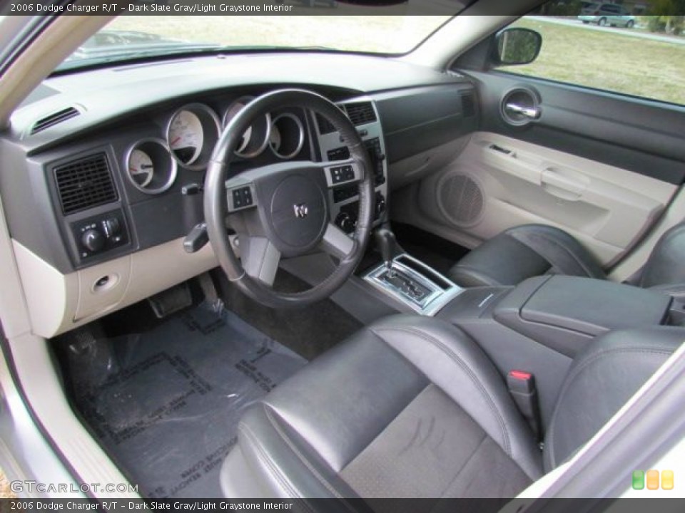 Dark Slate Gray/Light Graystone Interior Prime Interior for the 2006 Dodge Charger R/T #77077694