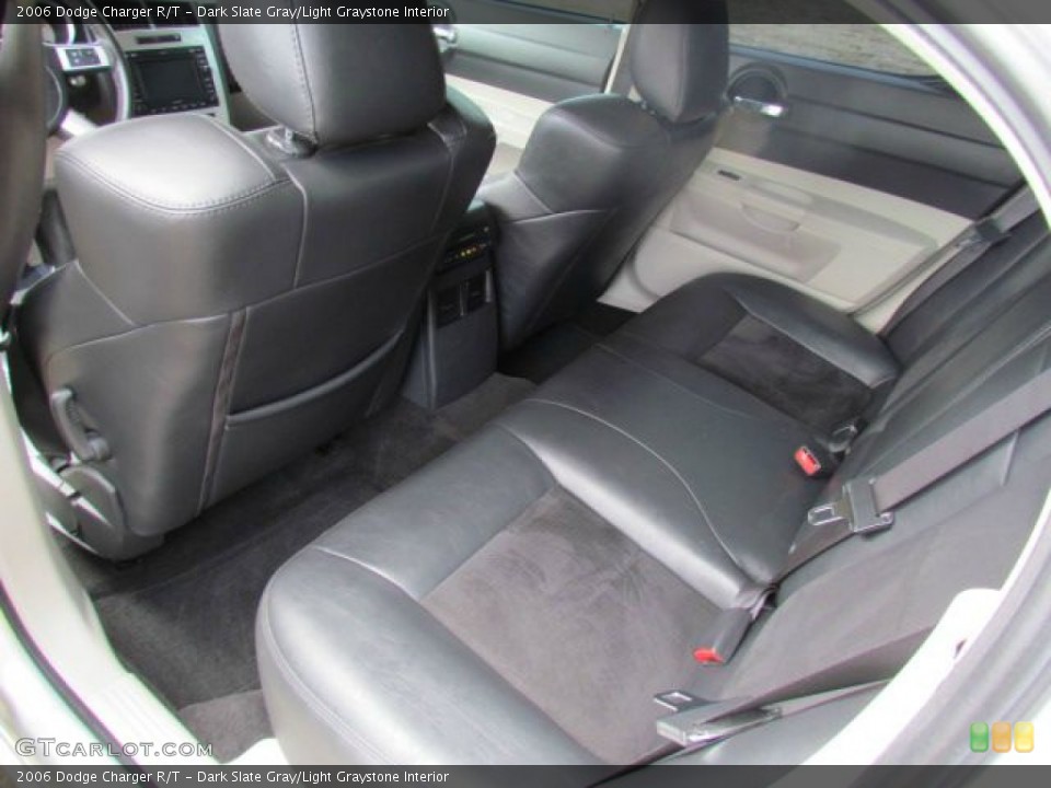 Dark Slate Gray/Light Graystone Interior Rear Seat for the 2006 Dodge Charger R/T #77077730