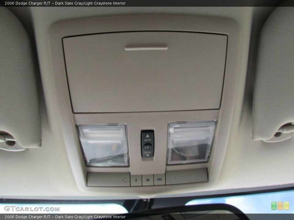 Dark Slate Gray/Light Graystone Interior Controls for the 2006 Dodge Charger R/T #77078517