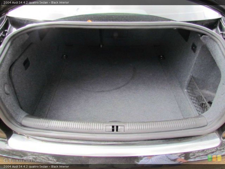 Black Interior Trunk for the 2004 Audi S4 4.2 quattro Sedan #77079959