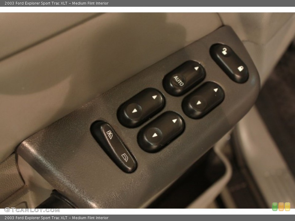 Medium Flint Interior Controls for the 2003 Ford Explorer Sport Trac XLT #77082506