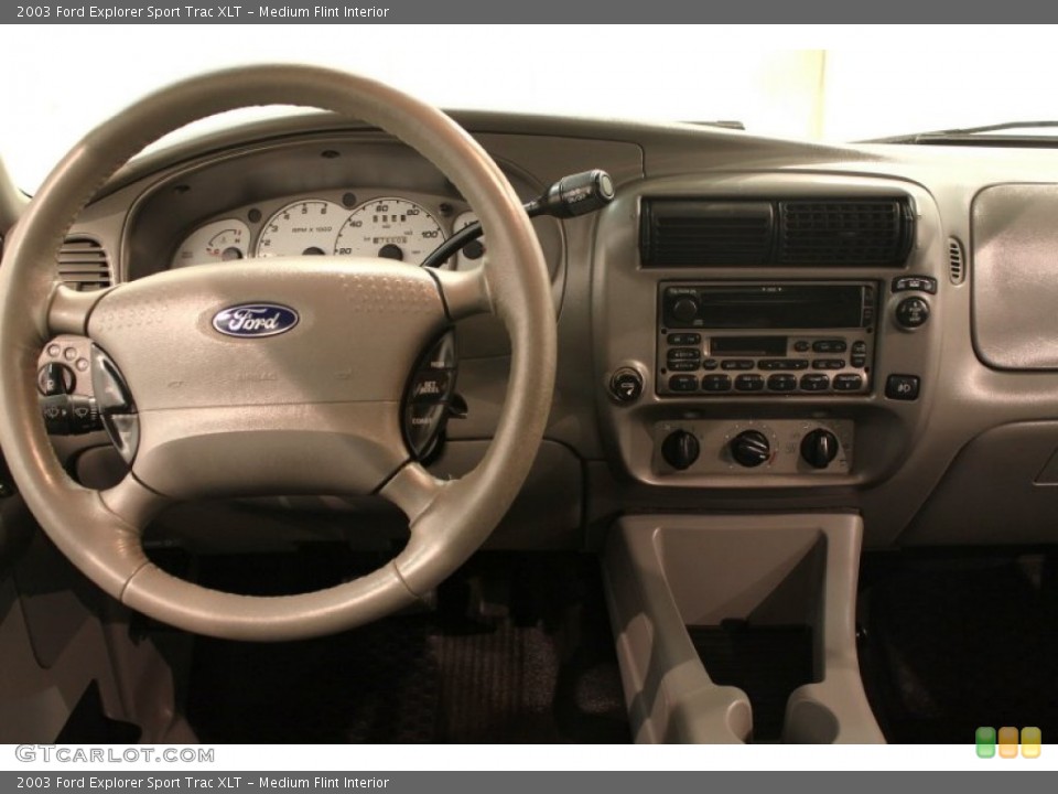 Medium Flint Interior Dashboard for the 2003 Ford Explorer Sport Trac XLT #77082719