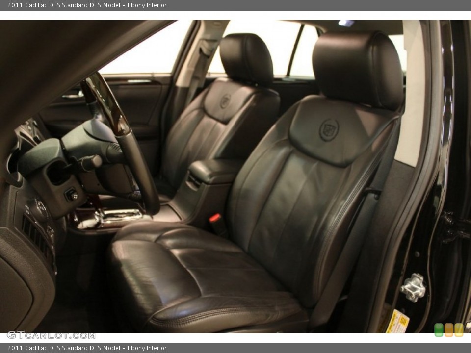 Ebony Interior Front Seat for the 2011 Cadillac DTS  #77083031