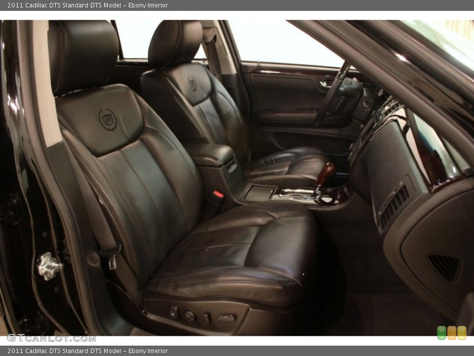 Ebony Interior Front Seat for the 2011 Cadillac DTS  #77083454