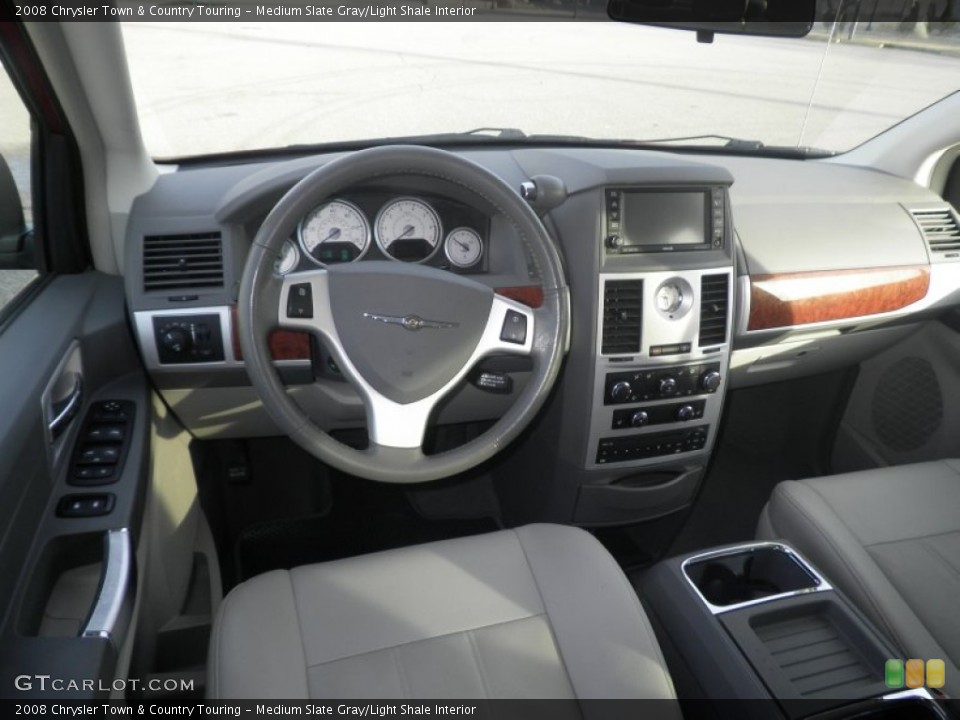 Medium Slate Gray/Light Shale Interior Dashboard for the 2008 Chrysler Town & Country Touring #77085045
