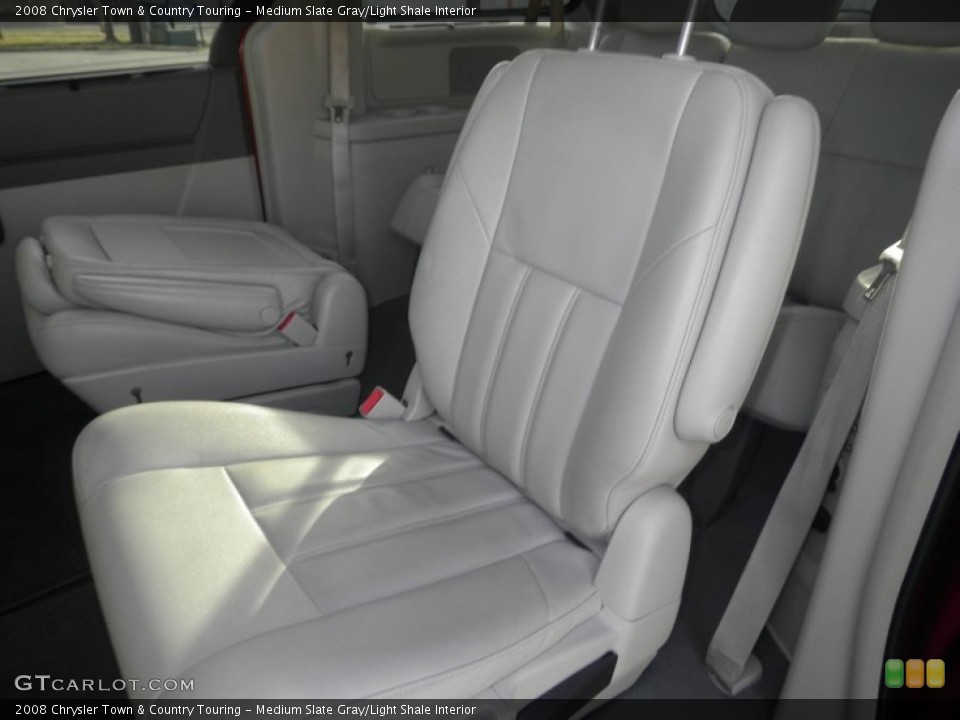 Medium Slate Gray/Light Shale Interior Rear Seat for the 2008 Chrysler Town & Country Touring #77085125