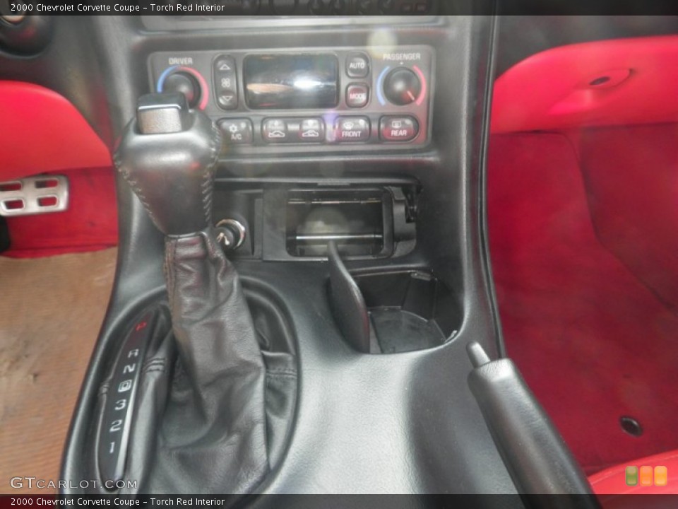 Torch Red Interior Transmission for the 2000 Chevrolet Corvette Coupe #77086423