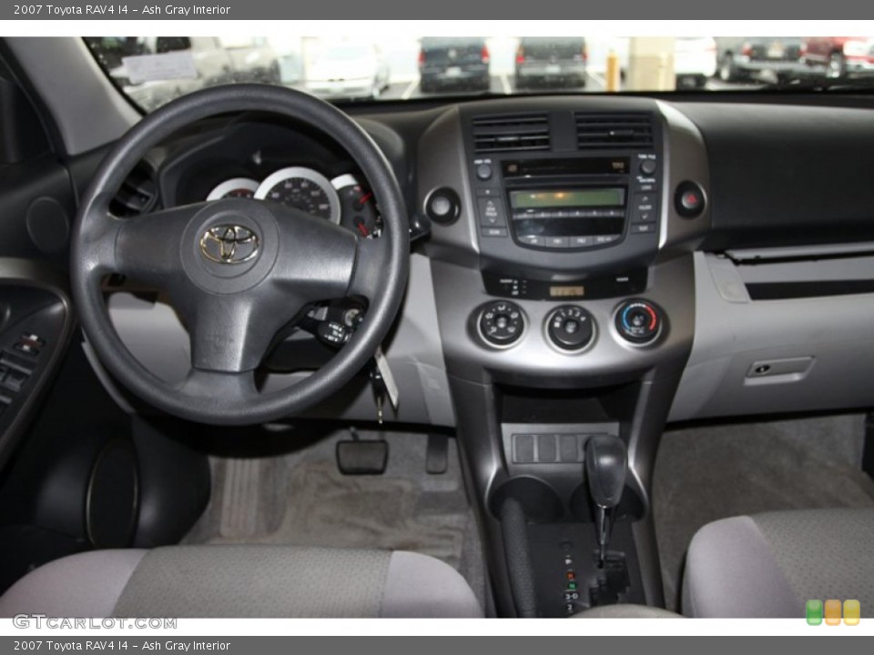 Ash Gray Interior Dashboard for the 2007 Toyota RAV4 I4 #77090347