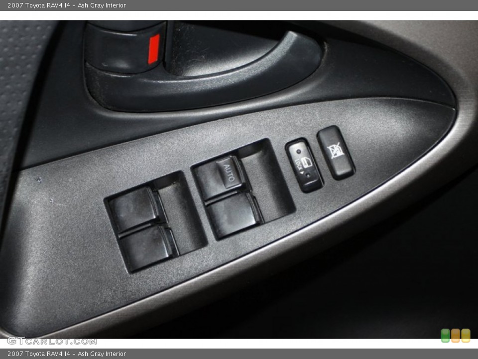 Ash Gray Interior Controls for the 2007 Toyota RAV4 I4 #77090401