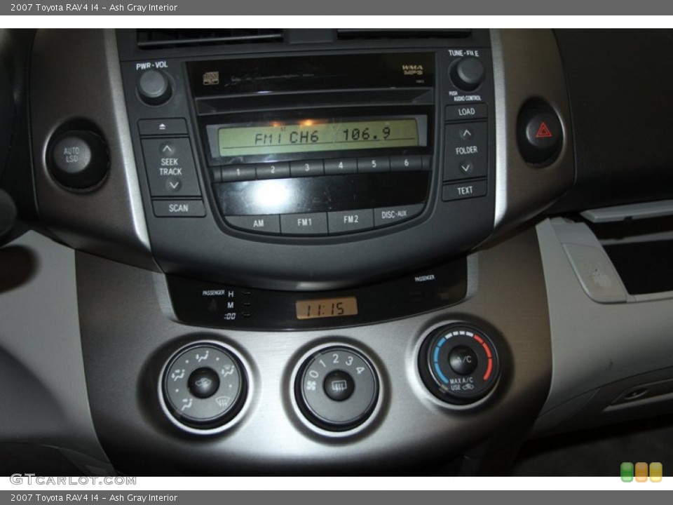 Ash Gray Interior Controls for the 2007 Toyota RAV4 I4 #77090474