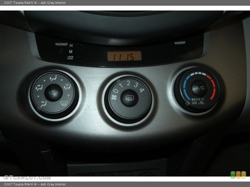 Ash Gray Interior Controls for the 2007 Toyota RAV4 I4 #77090494