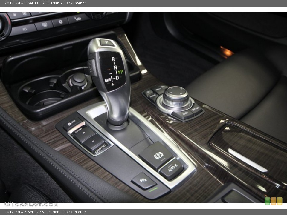 Black Interior Transmission for the 2012 BMW 5 Series 550i Sedan #77090744